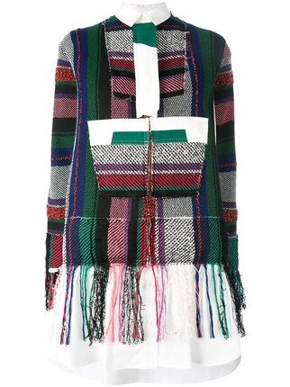 sacai シャツワンピース