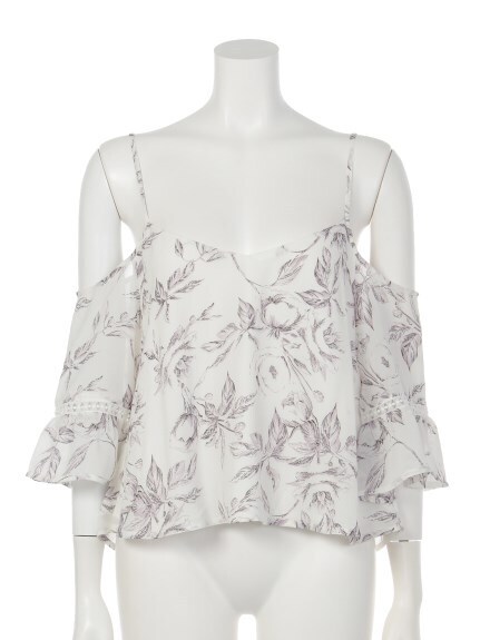 LIP SERVICE 2WAYシフォンTOPS