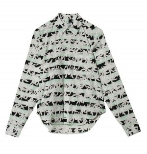 KENZO Palm and Stripe Shirt