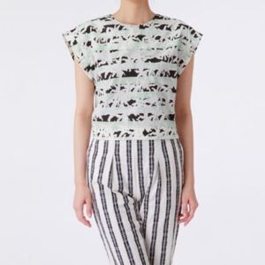 KENZO LIGHT COTTON PALMS STRIPES BLOUSE | mirabella(ミラベラ)