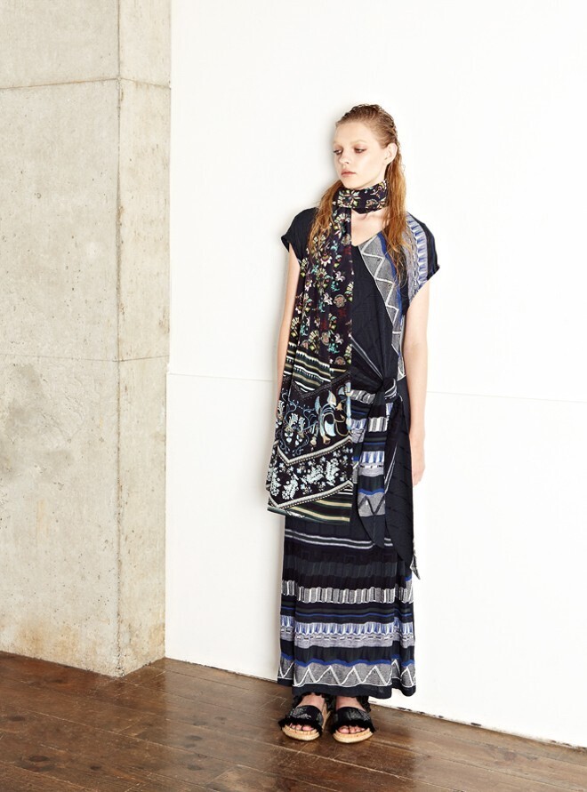 IN-PROCESS Mesopotamia SZ JQ maxi dress