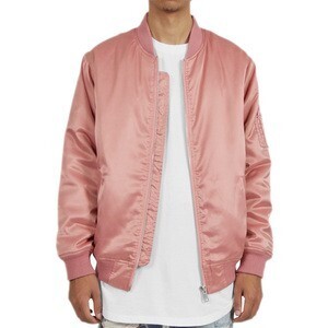 MNML Ruched Satin Bomber