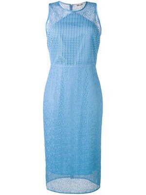 DIANE von FURSTENBERG テーラードシアーワンピース