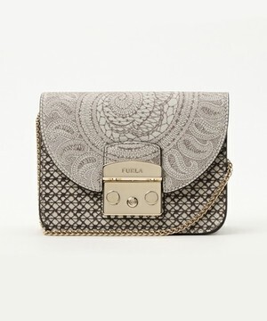 FURLA メトロポリス レースミニクロスボディショルダーバッグ