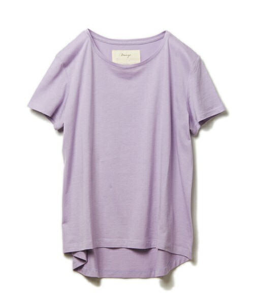DRWCYS テンセルコットンクルーネックTシャツ