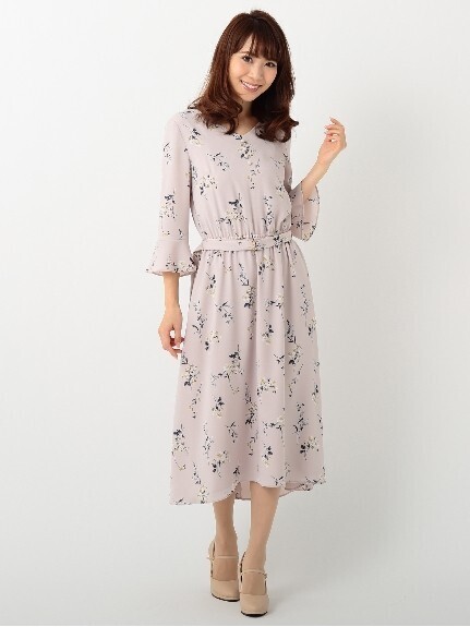 MISCH MASCH 花柄ロングワンピース