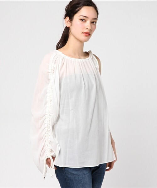 JILLSTUART ロッシーアシンメトリーブラウス