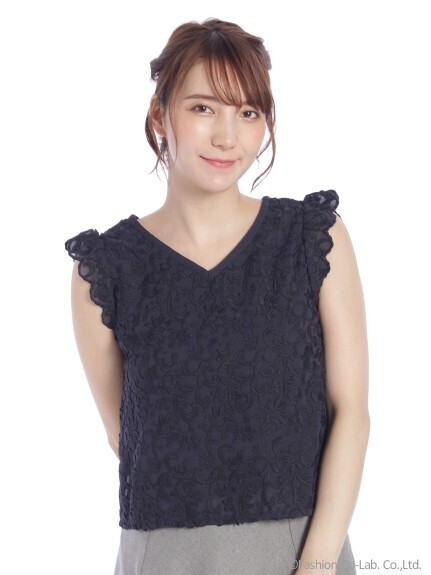 MISCH MASCH 刺繍ブラウス