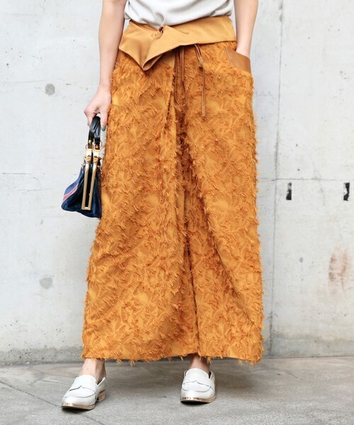 AMERI ORIGAMI WIDE PANTS
