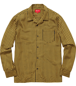 Supreme CANE SILK SHIRT