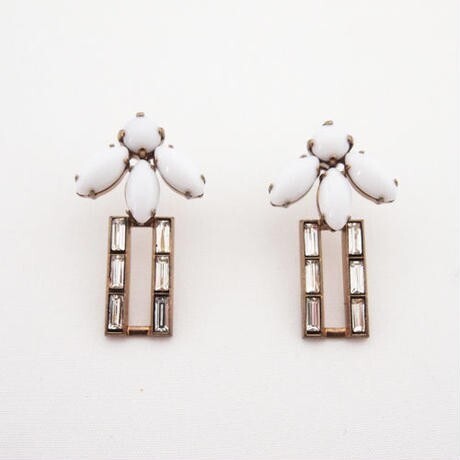 ADER TROPIC squiare pierce/earring