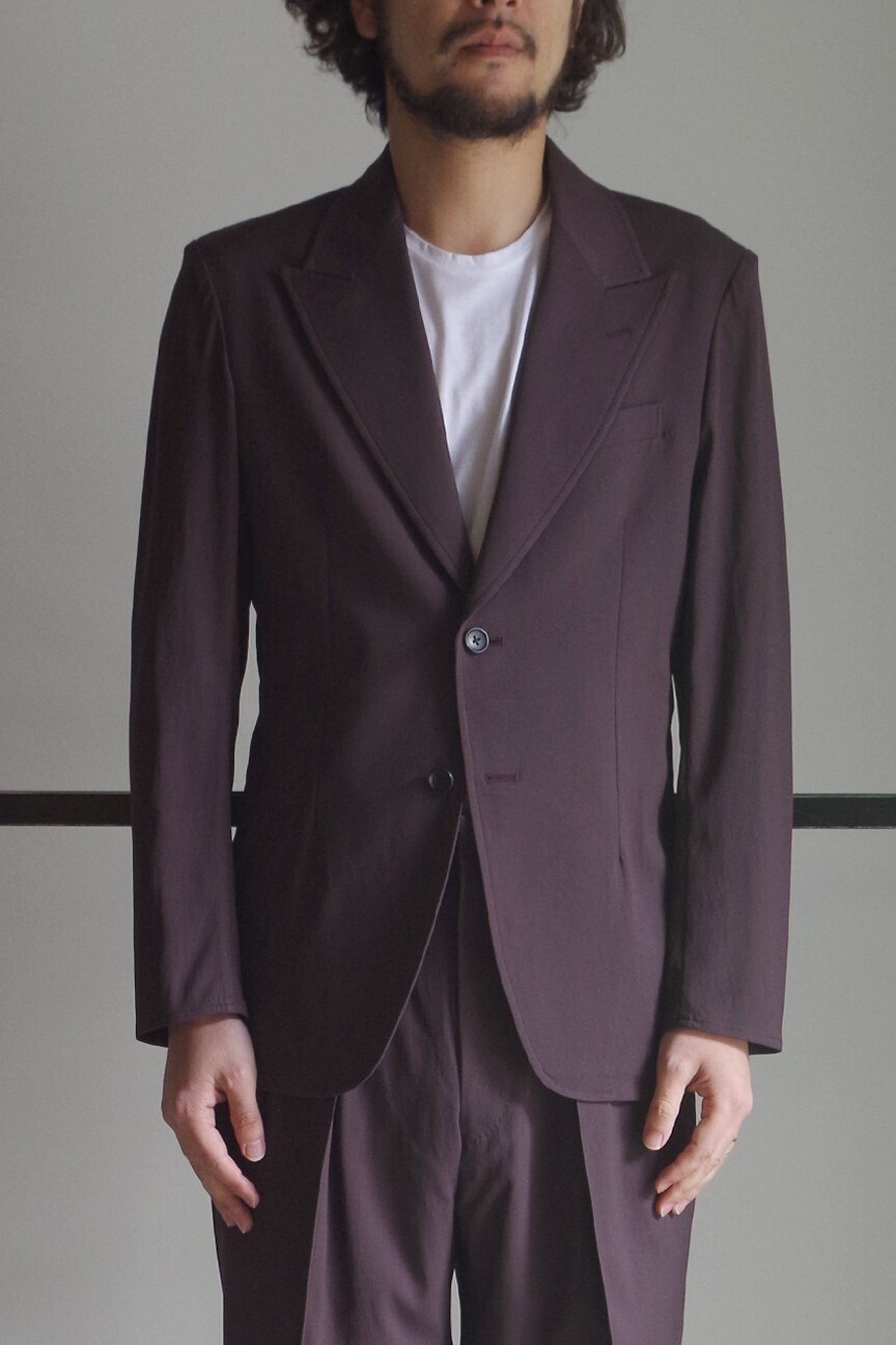 RAINMAKER PEAKED LAPEL STRETCH JACKET