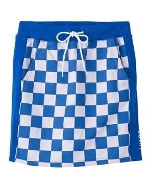 X-girl CHECKERED SWEAT SKIRT