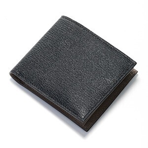 L'arcobaleno 二つ折財布GOAT（BLK*GRY）