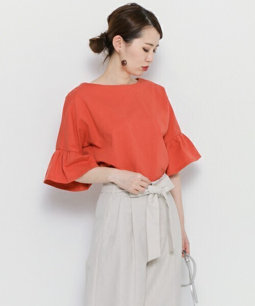 SENSE OF PLACE by URBAN RESEARCH フレアスリーブTシャツ