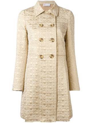 RED VALENTINO ジャガード トレンチコート