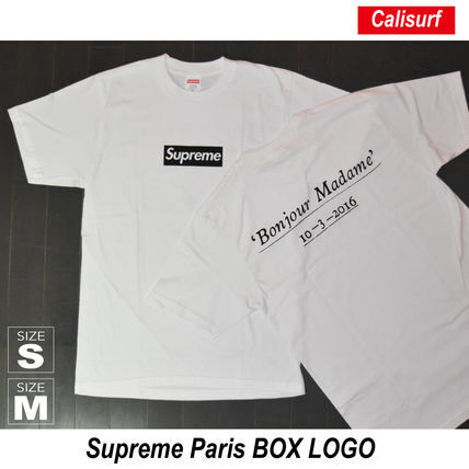 Supreme パリ限定ボックスロゴTEE