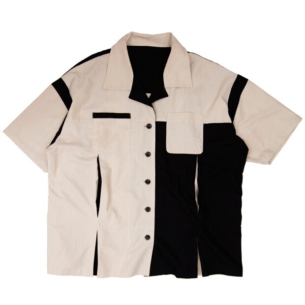 IKUMI TWO TONE SHIRT