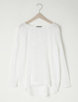 pas de calais ブロッキングレース プルオーバー