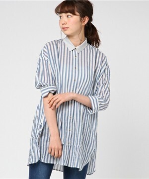 conges payes ADIEU TRISTESSE シャーリングチュニックシャツ
