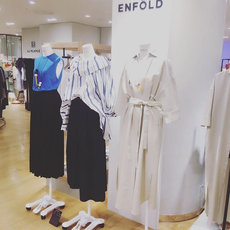 ENFOLD ENFÖLD　プリーツスカート