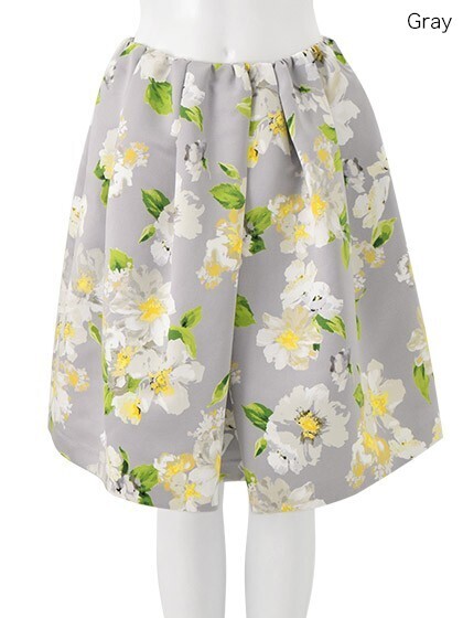 Chesty Flower Print Skirt