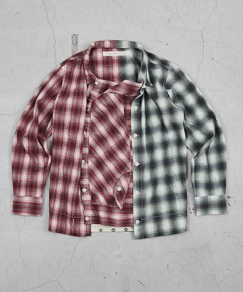 AlexanderLeeChang FREAKS CHECK SHIRTS