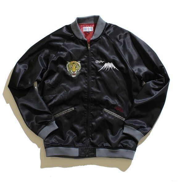 ROTAR Nylon Twill Tiger & Mt. Fuji Skajan