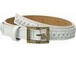 MICHAEL MICHAEL KORS 20mm Pebble Panel Belt with Lacing
