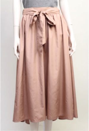 trois 【T171-86007】trois/ロングスカート