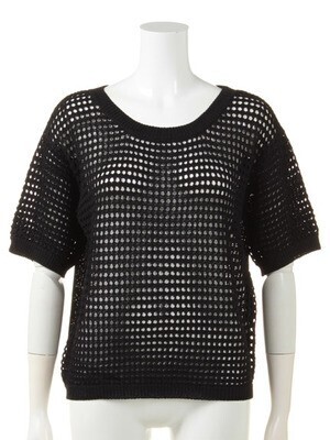 MURUA 透かしルーズニットTOPS