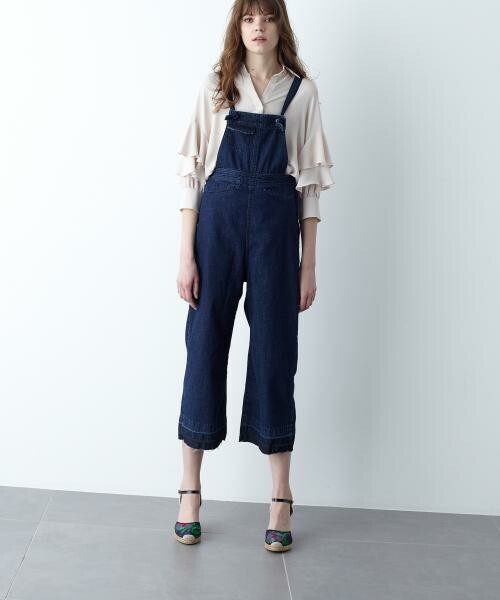 GRACE CONTINENTAL デニムサロペット
