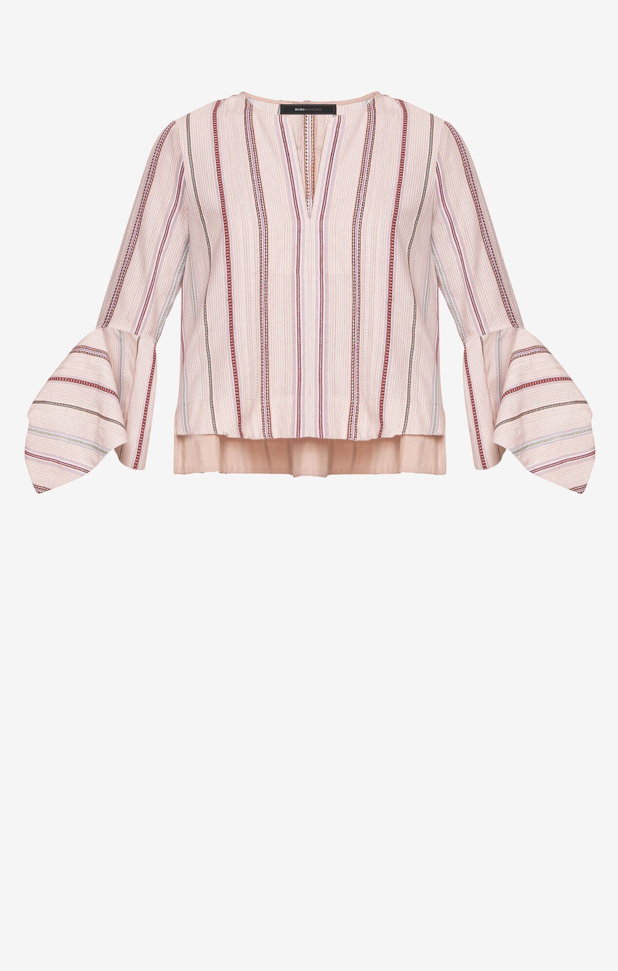 BCBG MAXAZRIA Teri Striped Top