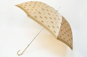 YVES SAINT LAURENT リボン×ロゴ デザイン 雨傘
