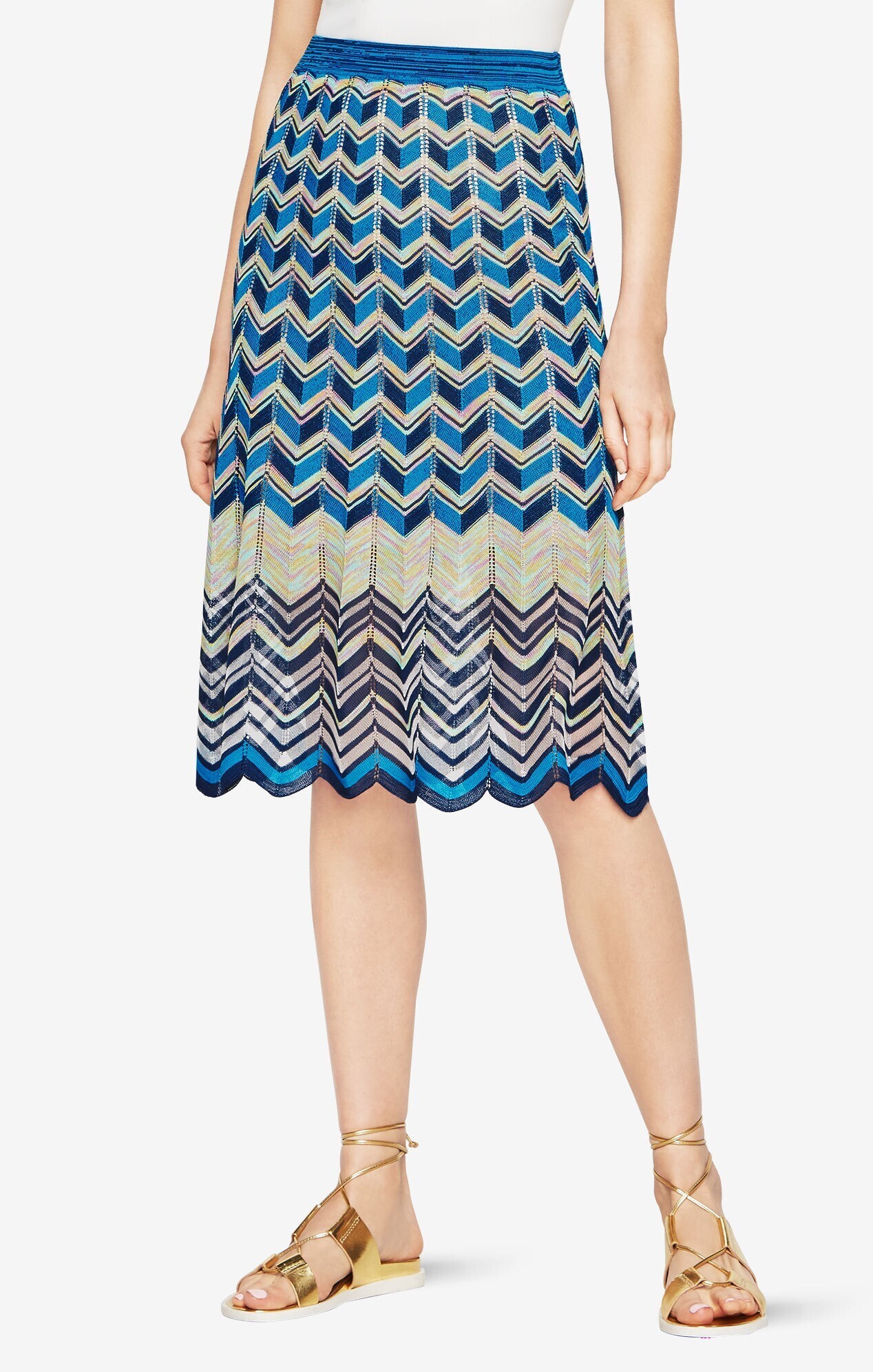 BCBG MAXAZRIA Vida Marled Skirt