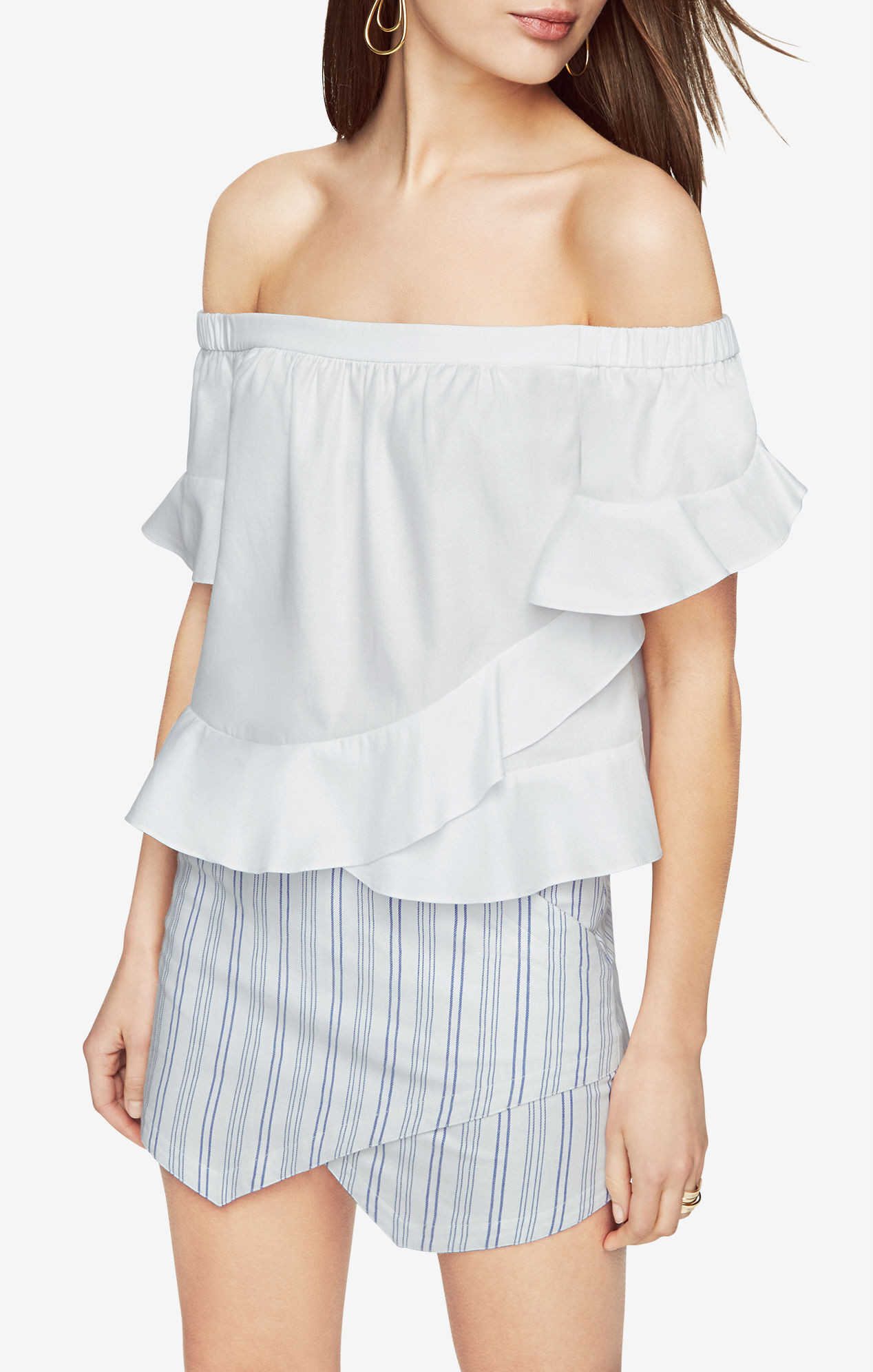BCBG MAXAZRIA Trixy Off-The-Shoulder Top