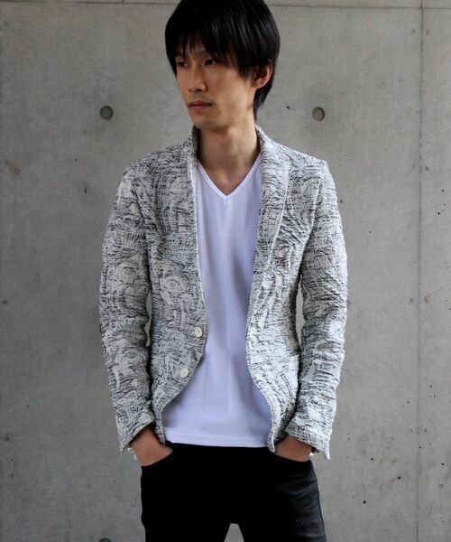 HIGH STREET BONOTTOボタニカルジャガードJK