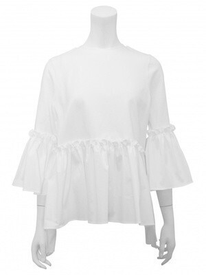 Honey mi Honey cotton peplum Tshirt
