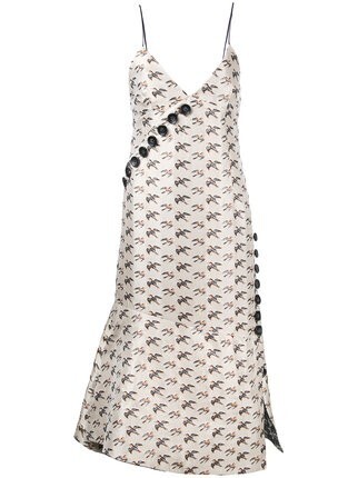 IRENE jacquard bird dress