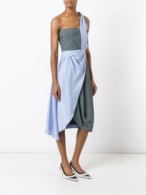 JW ANDERSON アシンメトリー ドレス