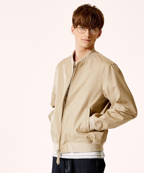 MACKINTOSH PHILOSOPHY コットンリネンウェザークロス　フライトジャケット