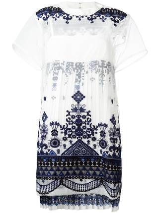 sacai Tribal Lace ワンピース