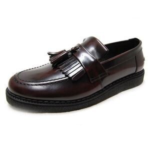 FRED PERRY FRED PERRY X GEORGE COX TASSEL LOAFER LEATHER OXBLOOD