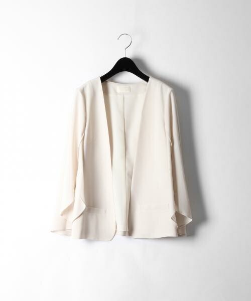 GRACE CONTINENTAL スリットスリーブジャケット