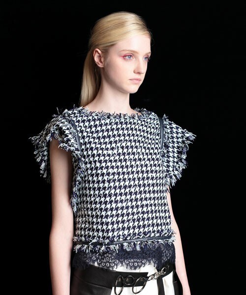AULA AILA LINTON TWEED TOPS