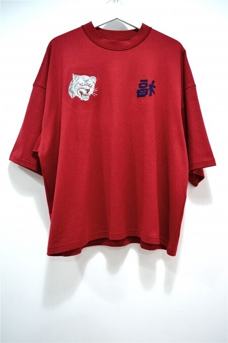 elephant TRIBAL fabrics チバジャン刺繍 BIG-Tシャツ