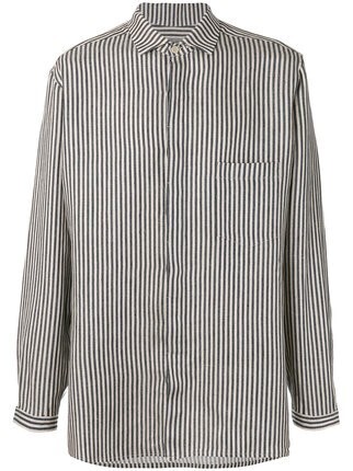 Yohji Yamamoto ストライプ柄 シャツ