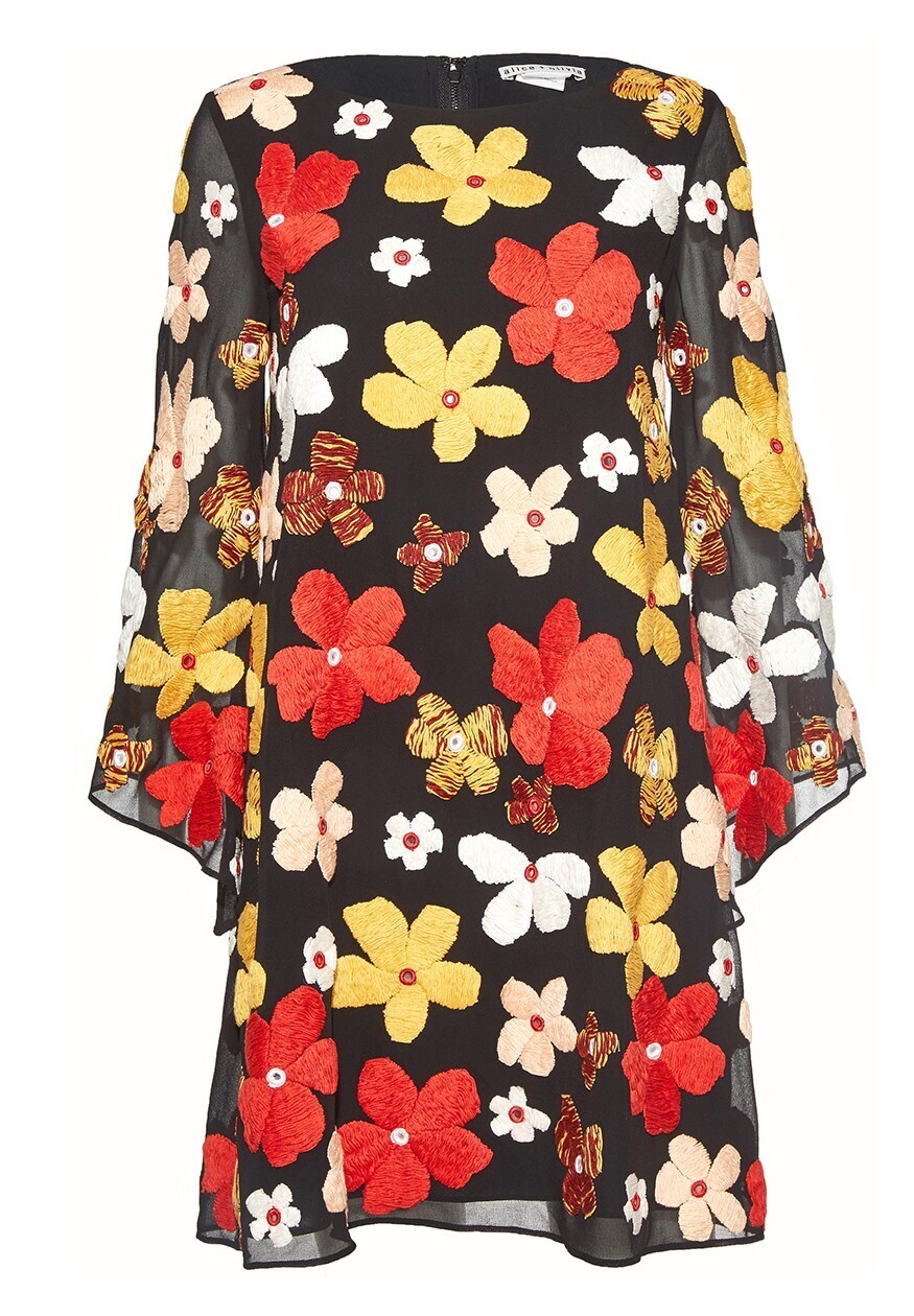 Alice + Olivia ELEONORA FLARE DRESS