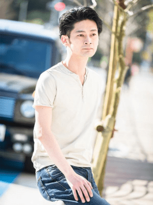Ripo trenta anni 【RTA15SS-TST003】Ripo trenta anni / USED加工ヘンリーネックTEE