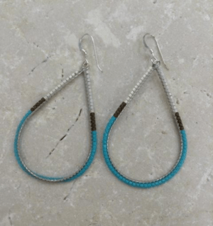 MIQUILA 【MQ590】MIQUILA / デリカドロップシルバーピアス